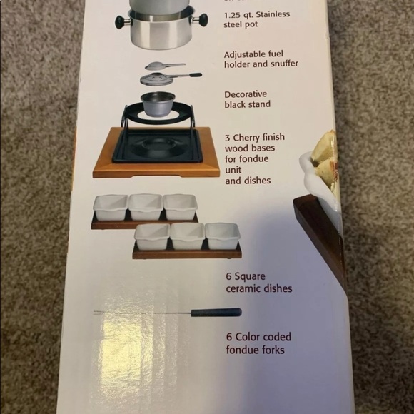Casa Moda Fondue Set NIB - Picture 4 of 5